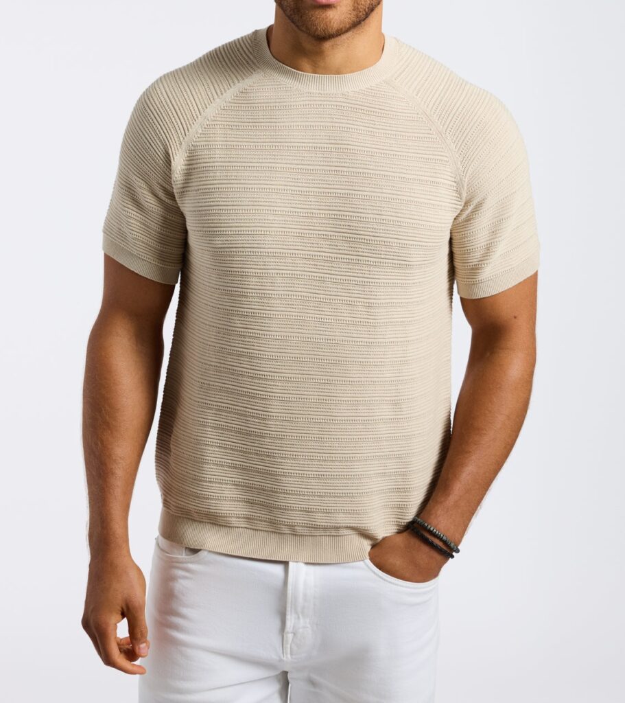 Men's Short-Sleeve Sweater