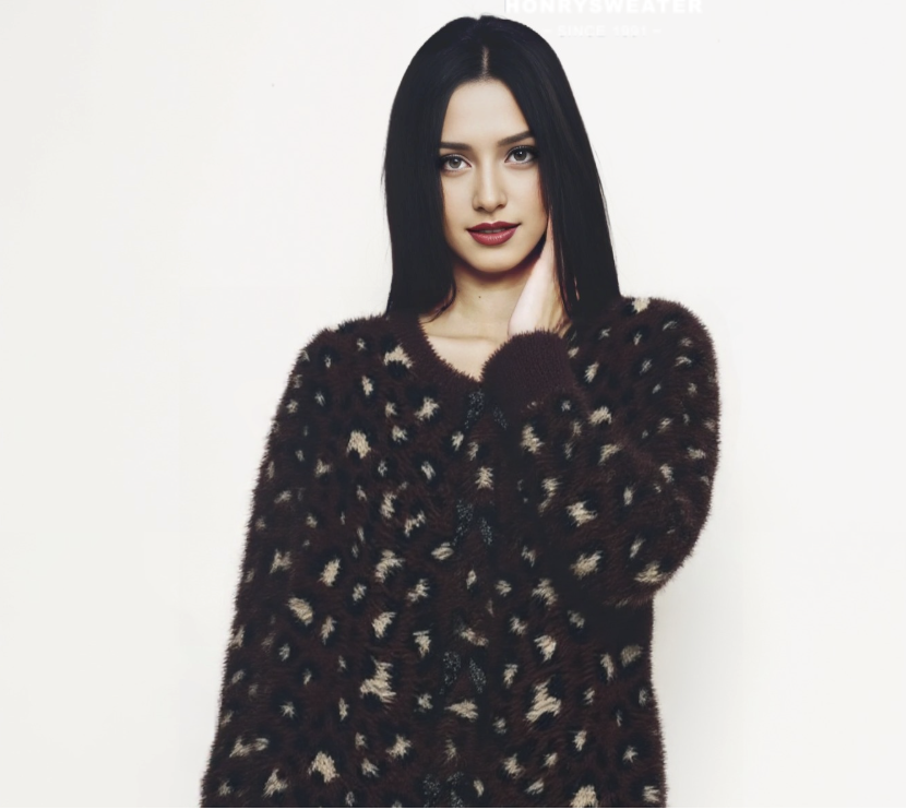embroidered sweater