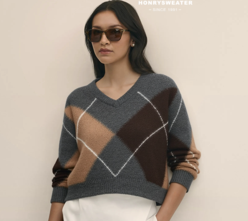 embroidered sweater