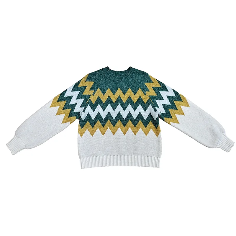 printed sweater